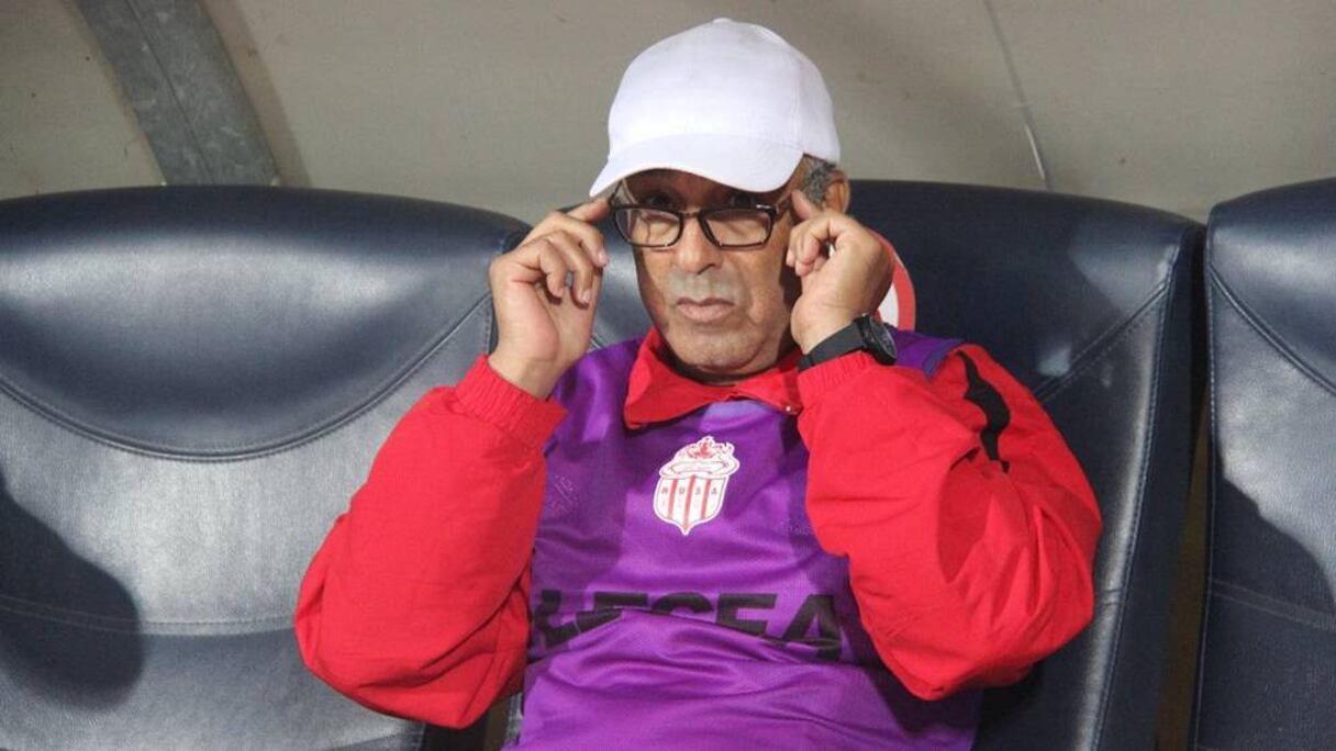 Abdelhadi Sektioui, entraineur du Hassania d'Agadir.