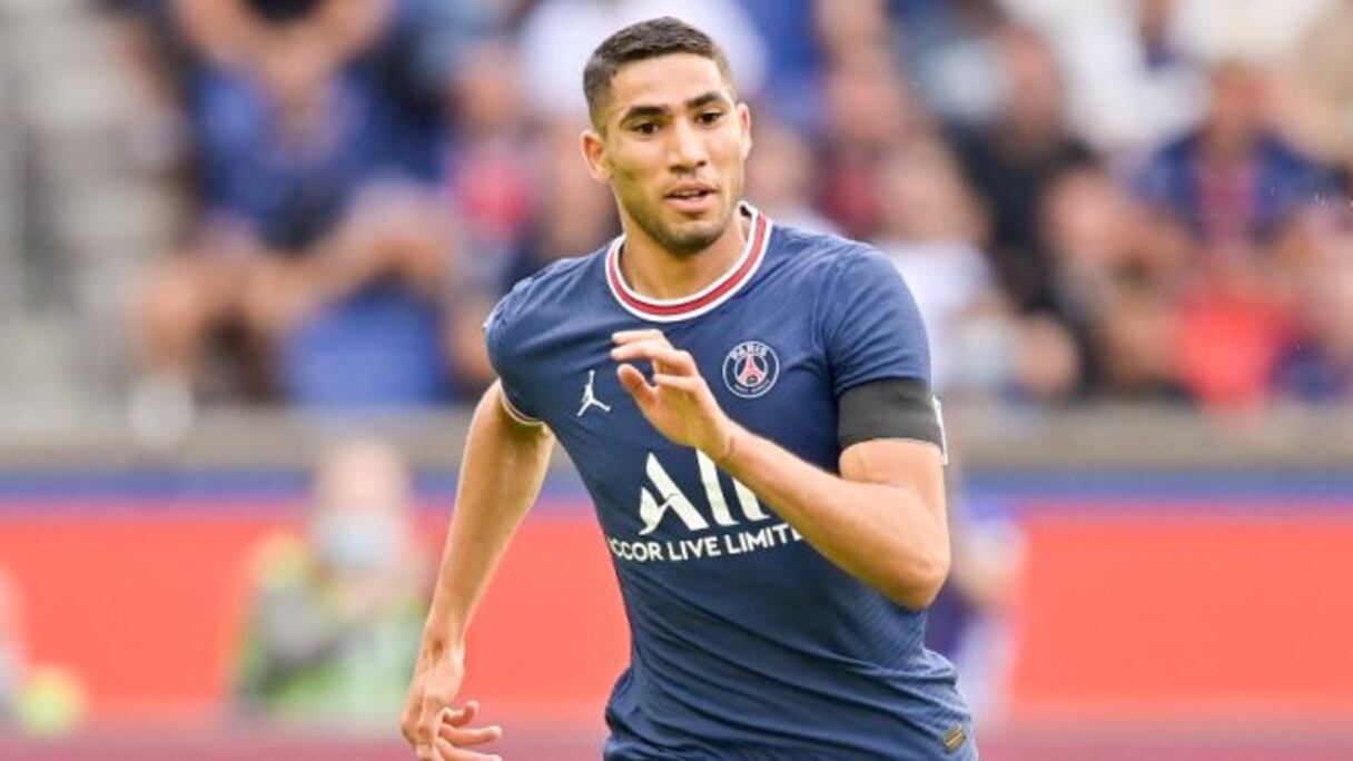 Hakimi avec le PSG.