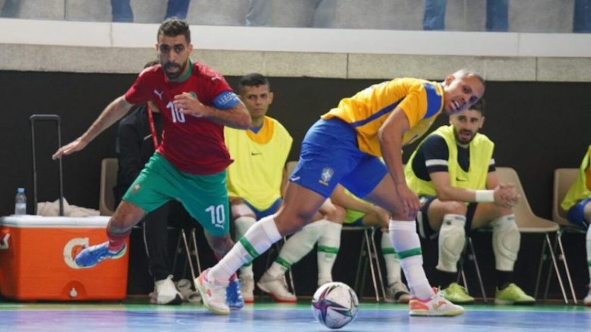 Un précédent duel entre le Brésil et le Maroc.