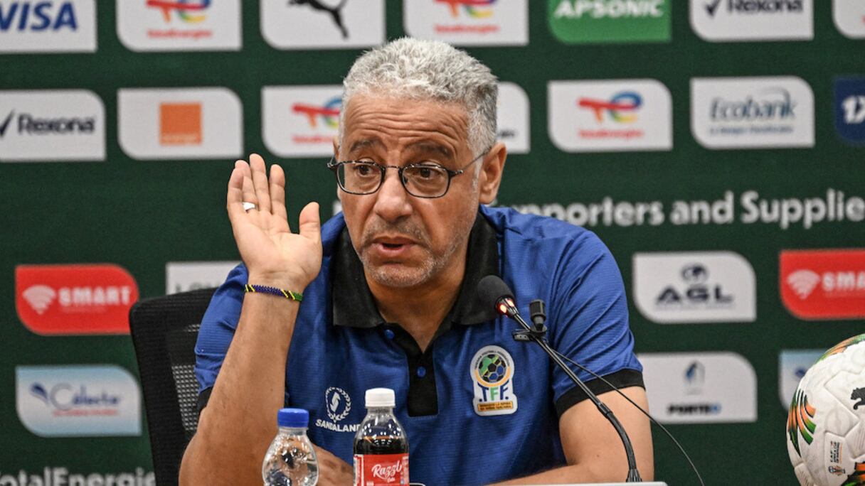 Adel Amrouche, ex-entraîneur de la Tanzanie.