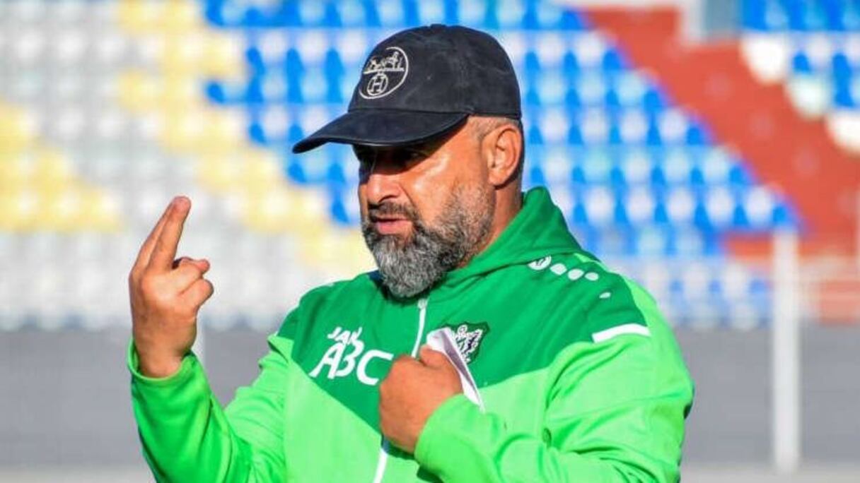 Abdelhak Bencheikha, entraineur du Difaa Hassani d'El Jadida.