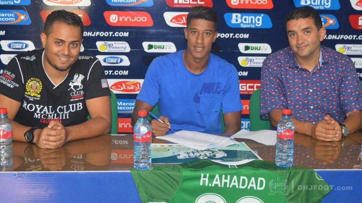 Mortada Mansour, président du Zamalek, et Hamid Ahaddad.