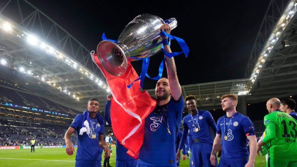 Hakim Ziyech remporte la Ligue des Champions 2020-2021.