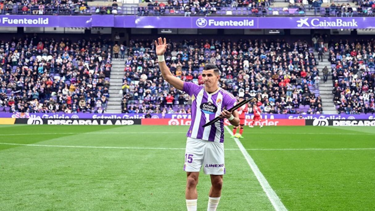 Jawad El Yamiq félicité par son club espagnol de Valladolid pour son parcours impressionnant avec les Lions de l’Atlas au Mondial 2022.