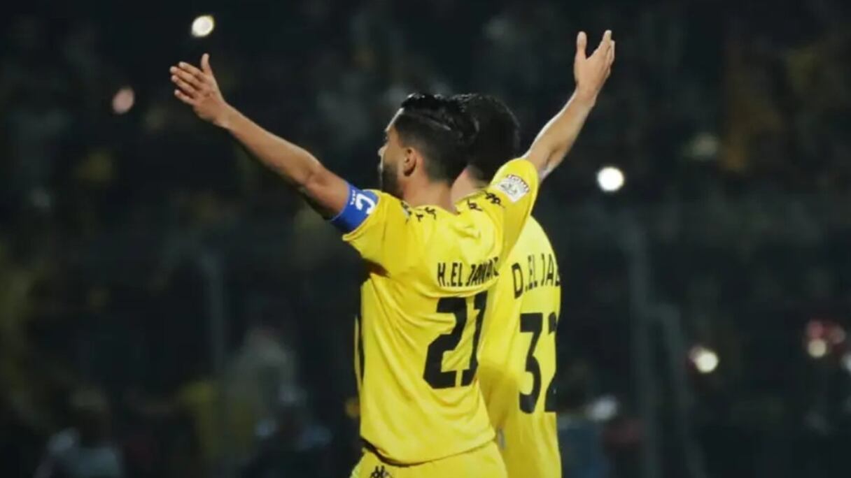 Des joueurs du Maghreb de Fès.