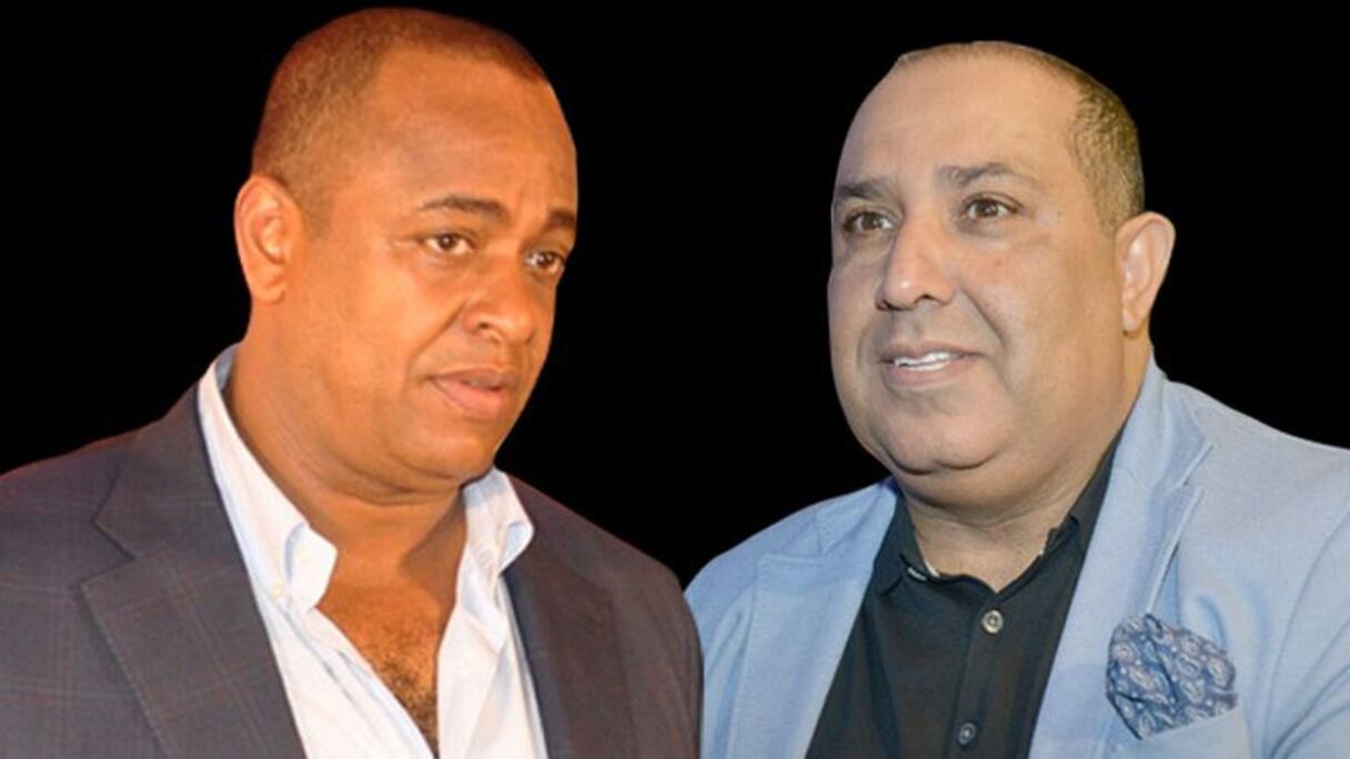 Les présidents du WAC, Said Naciri, et du Raja, Said Hasbane.