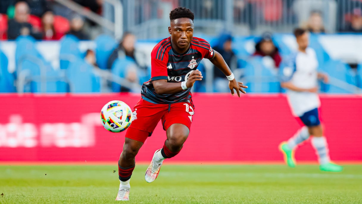 L'ailier sud-africain, Cassius Mailula.