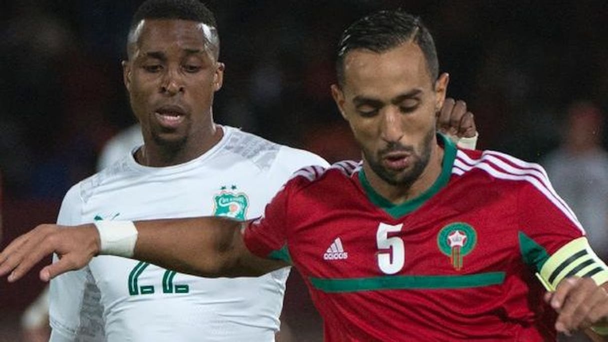 Mehdi Benatia aux prises avec l'Ivoirien Kodjia.