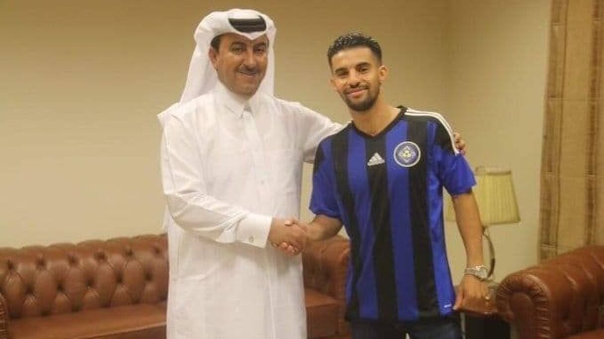 M’Bark Boussoufa à Al-Sailiya club.