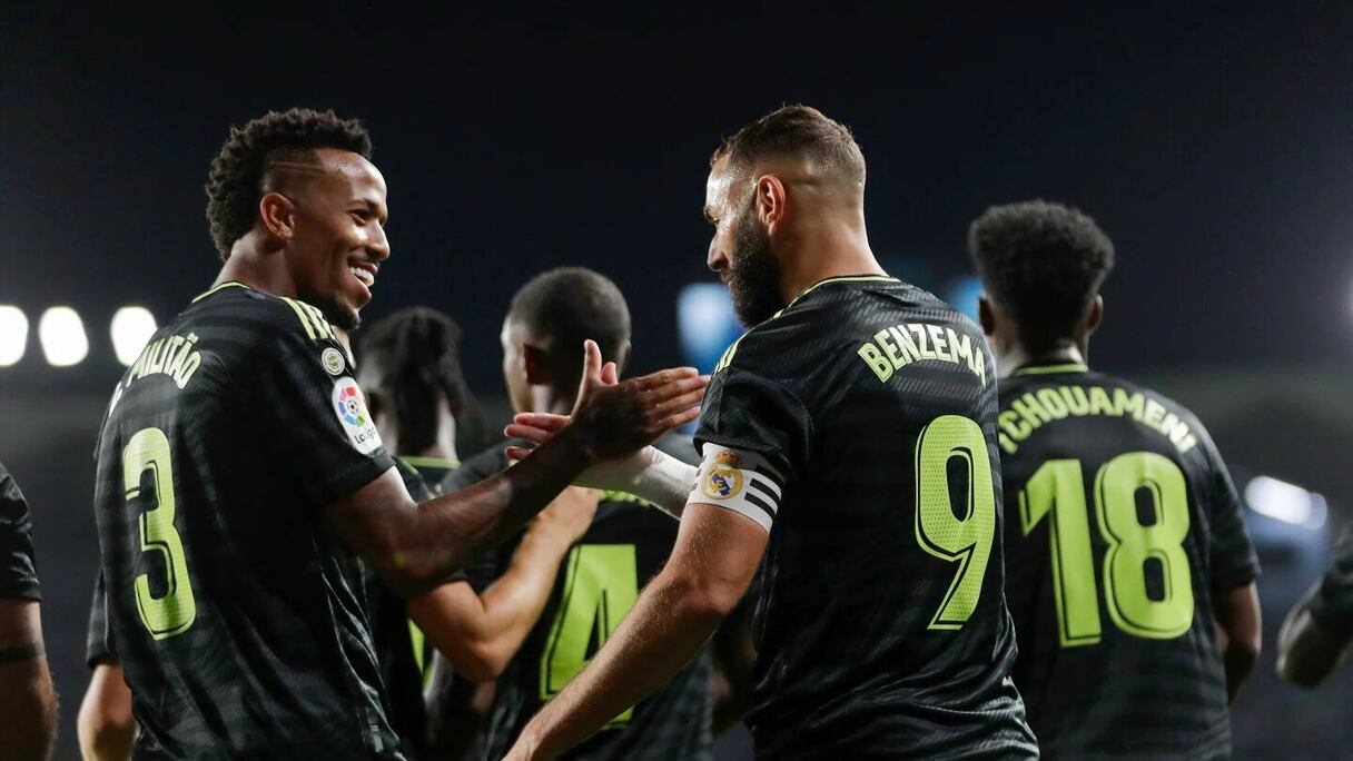 Les joueurs du Real Madrid.