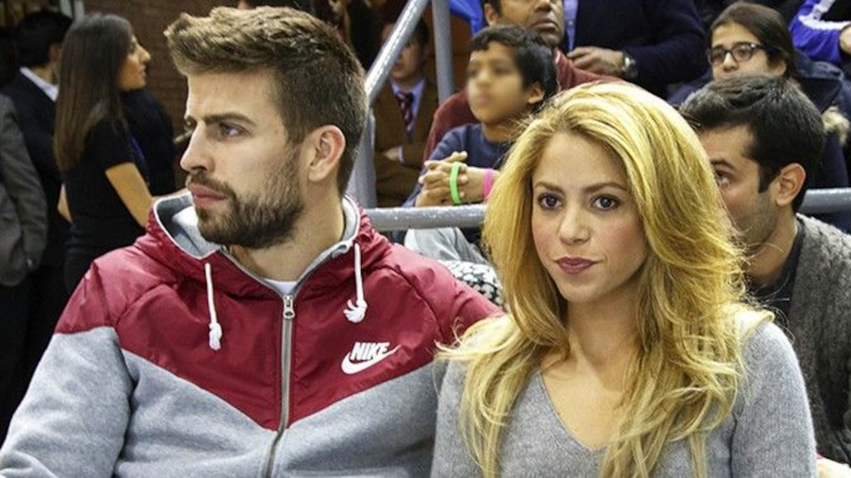 Gerard Piqué et Shakira.