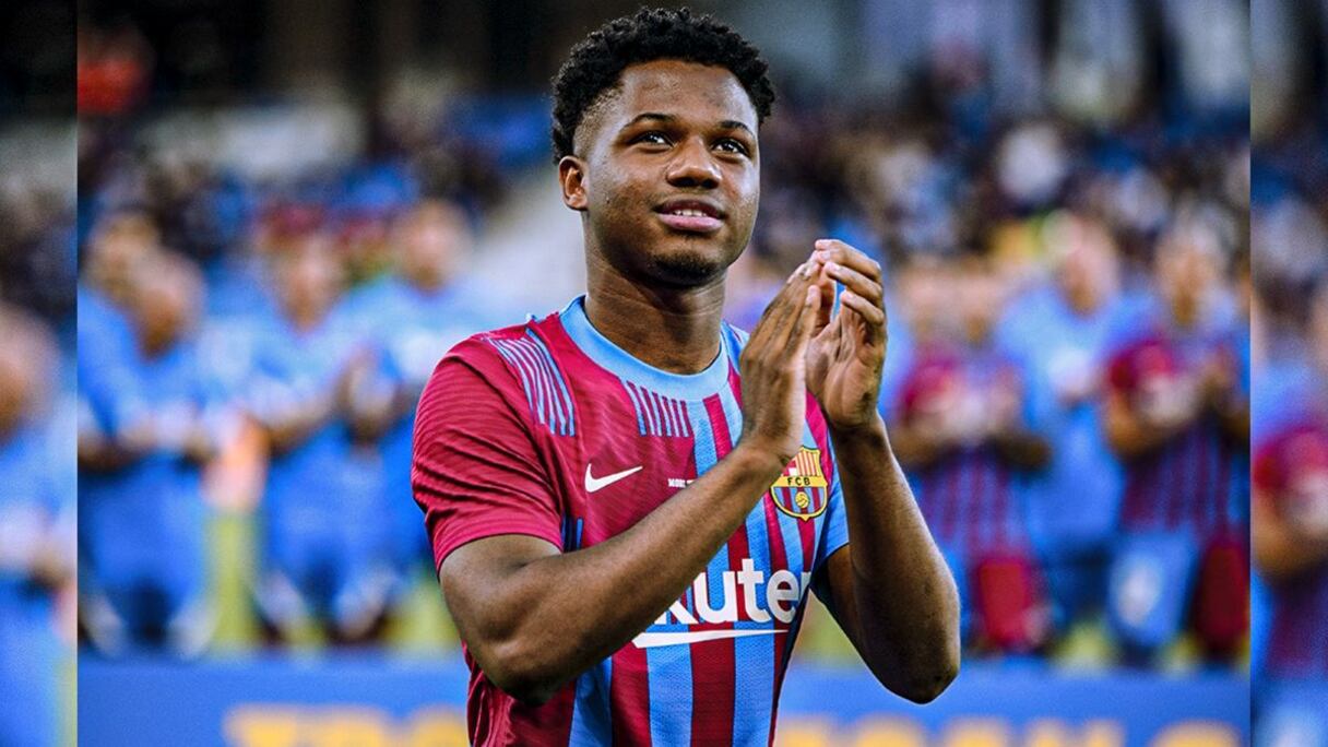 Ansu Fati, le nouveau numéro 10 du Barça.