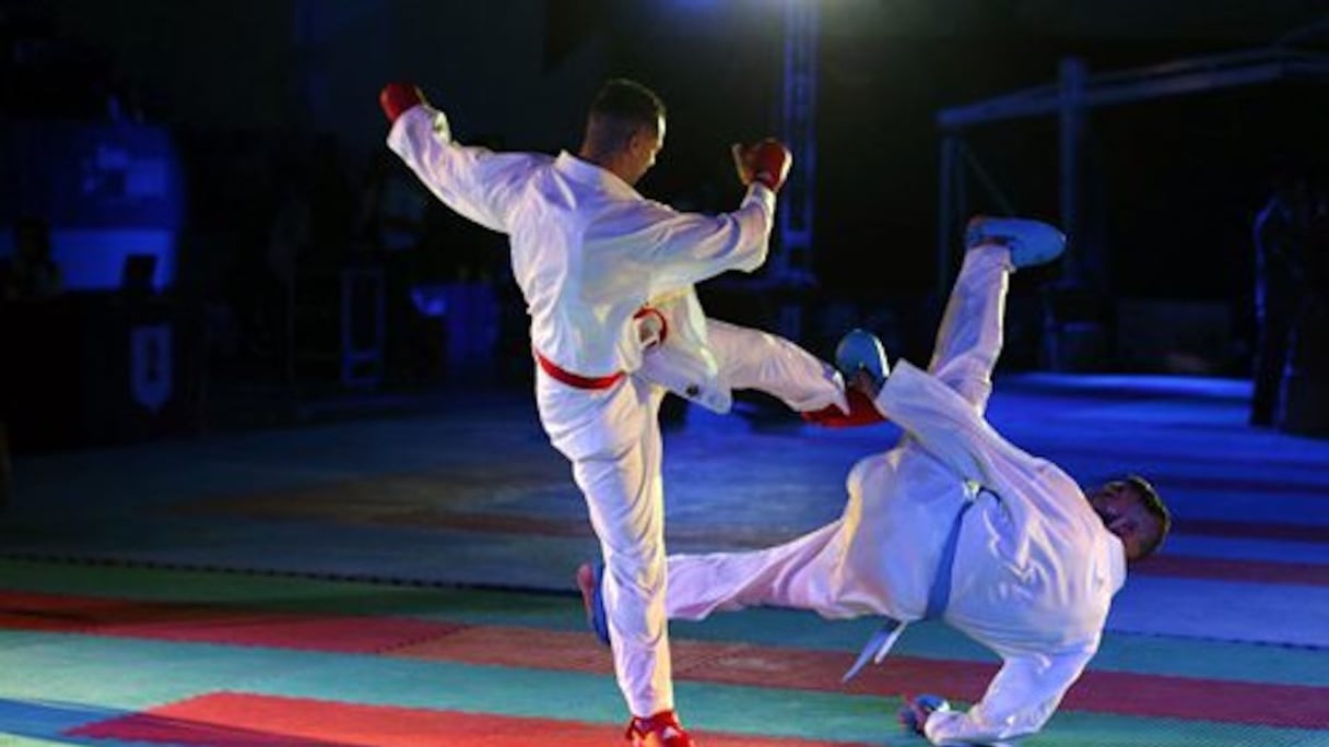 Un combat de karaté (photo d’illustration).