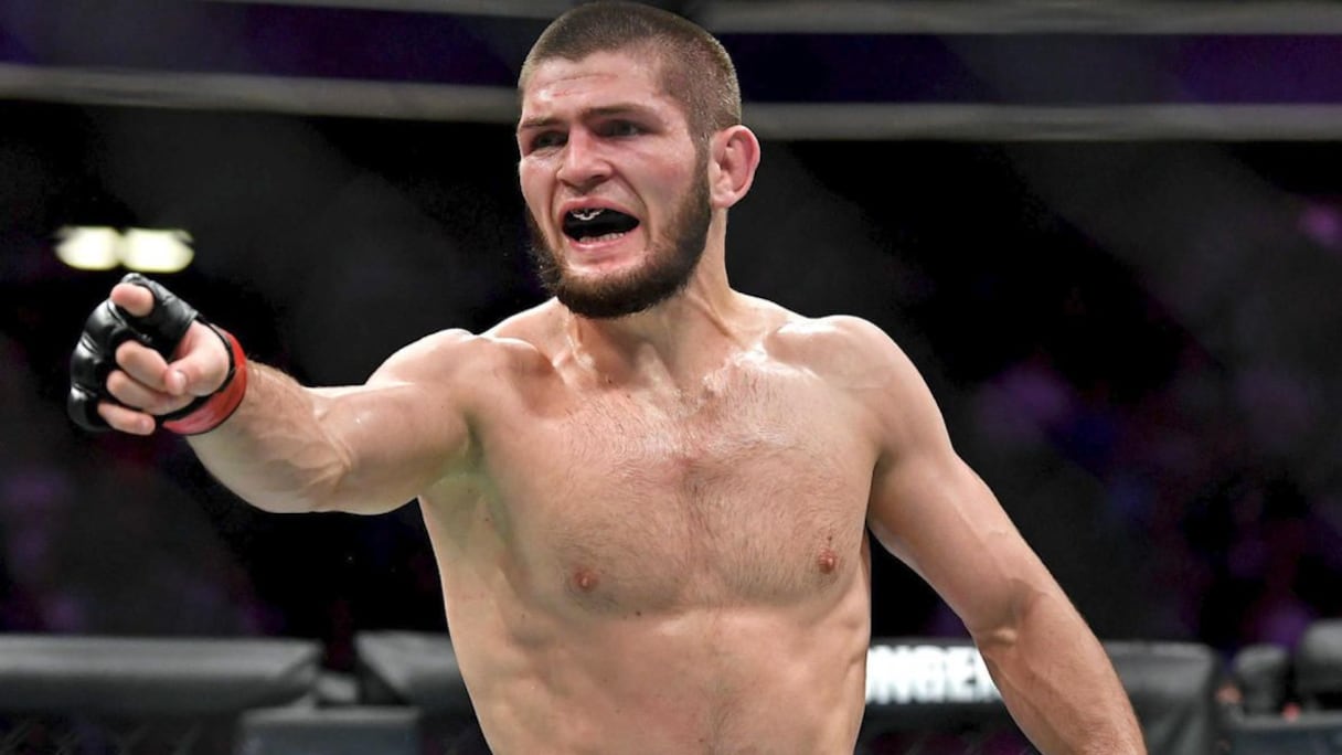 Le Russe Khabib Nurmagomedov quitte les octogones de l'UFC.