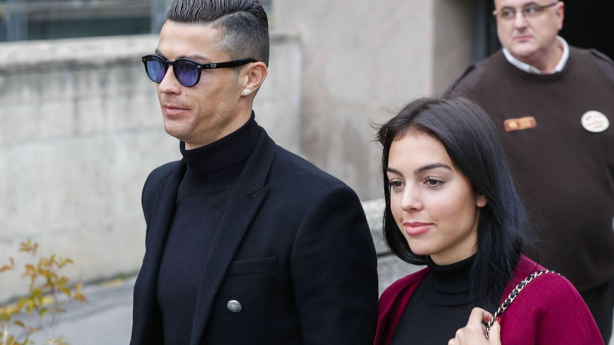 Cristiano Ronaldo et Georgina Rodriguez.
