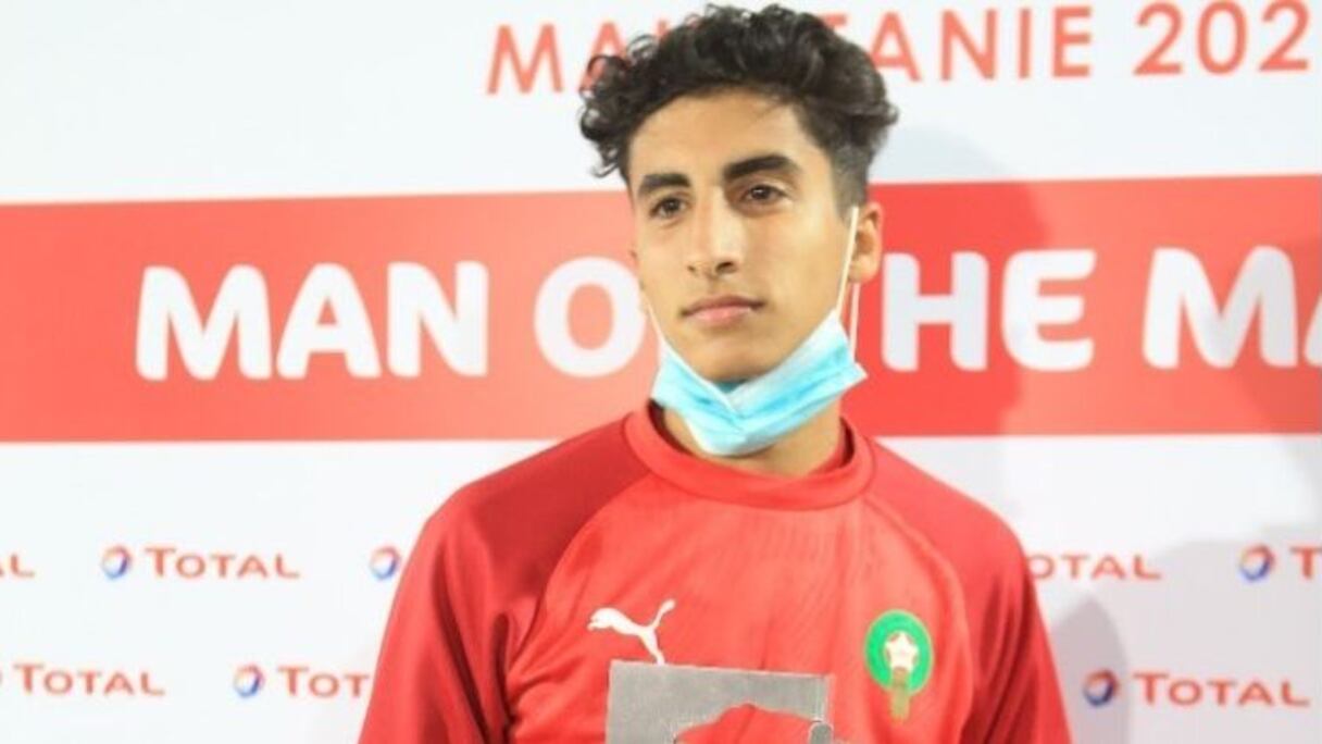 Mohamed Amine Essahel, international marocain des U20.