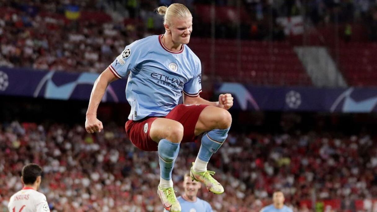 Erling Haaland, joueur de Man City