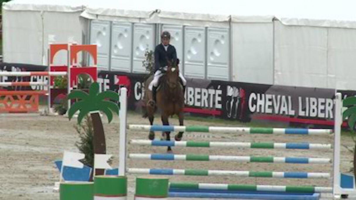 Le cavalier Yassine Belcaid.