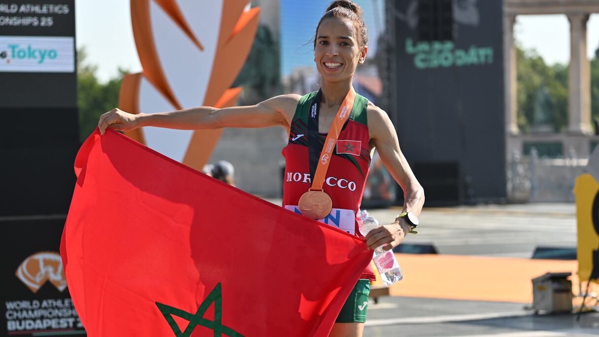 L'athlète Fatima Ezzahra Gardadi.