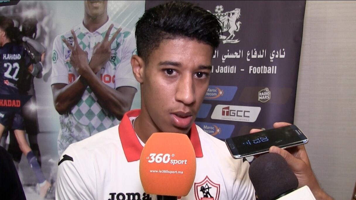 Mortada Mansour, président du Zamalek, et Hamid Ahaddad.