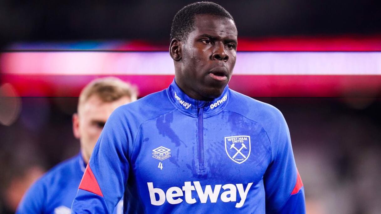 Kurt Zouma, international français de West Ham.