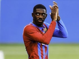 Ousmane Dembélé, international français du Barça.