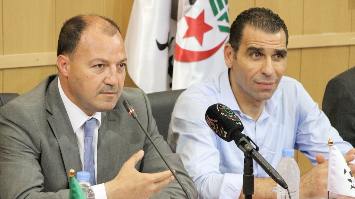 Kheïreddine Zetchi, président de la fédération algérienne de football.