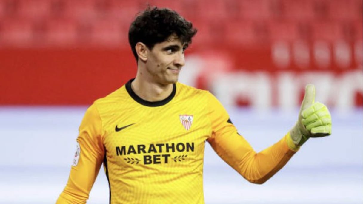 Yassine Bounou, international marocain du FC Séville.