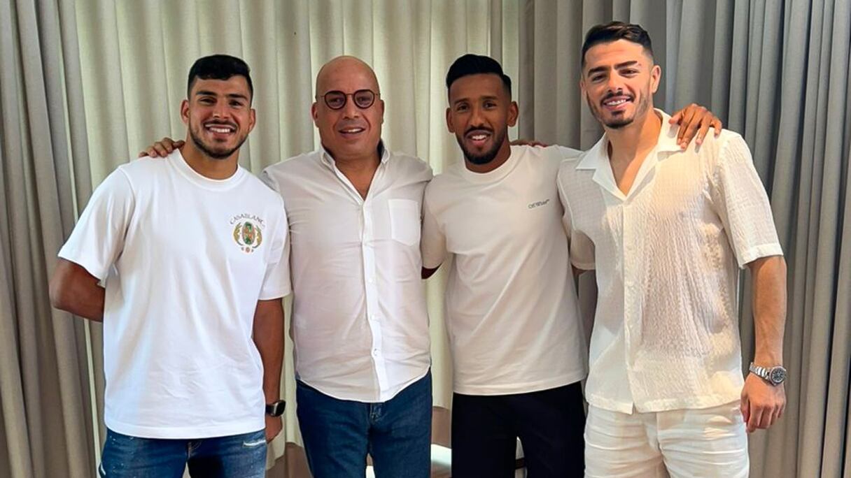 Zakaria Draoui, Hamdou El Houni et Ilyes Chetti.