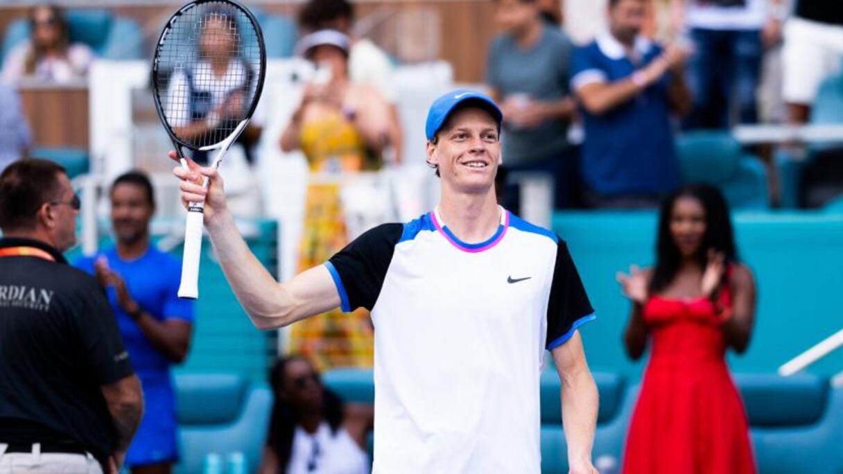 Le tennisman italien Jannik Sinner.