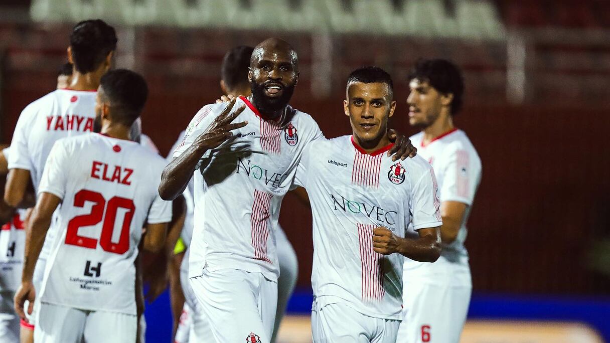 Les joueurs du FUS de Rabat.