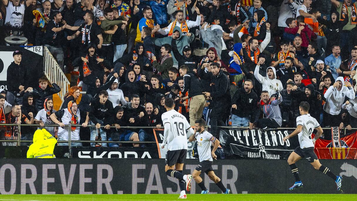 L'international marocain Selim Amallah lors de la victoire de Valence contre Cádiz (2-0), le lundi 23 octobre 2023.