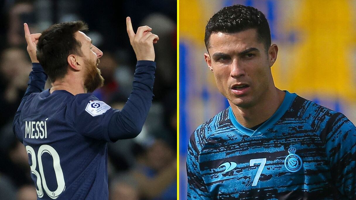 Lionel Messi et Cristiano Ronaldo.