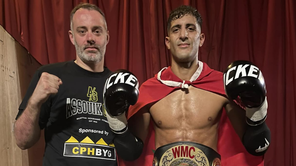 Le combattant marocain Youssef Assouik.