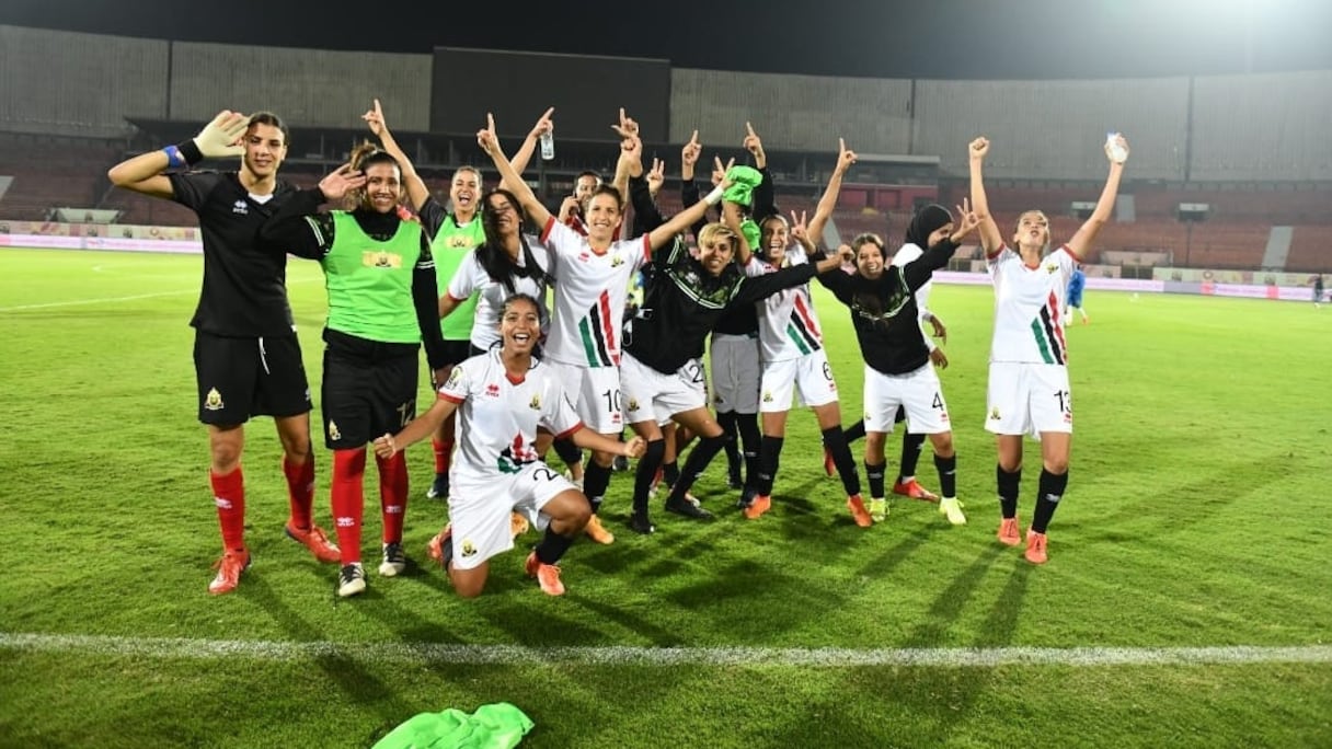 L'équipe féminine de l'AS FAR.