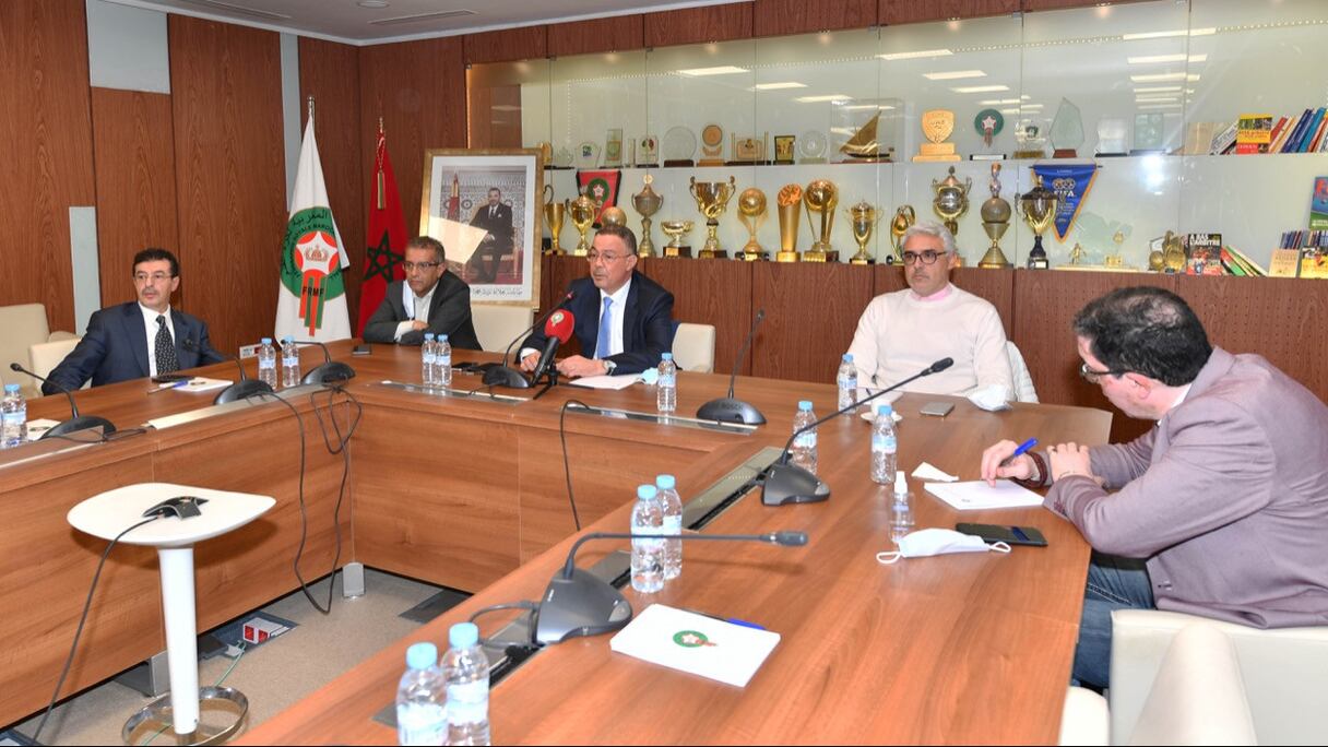 Réunion du Comité directeur de la FRMF, tenue le 24 février 2022.