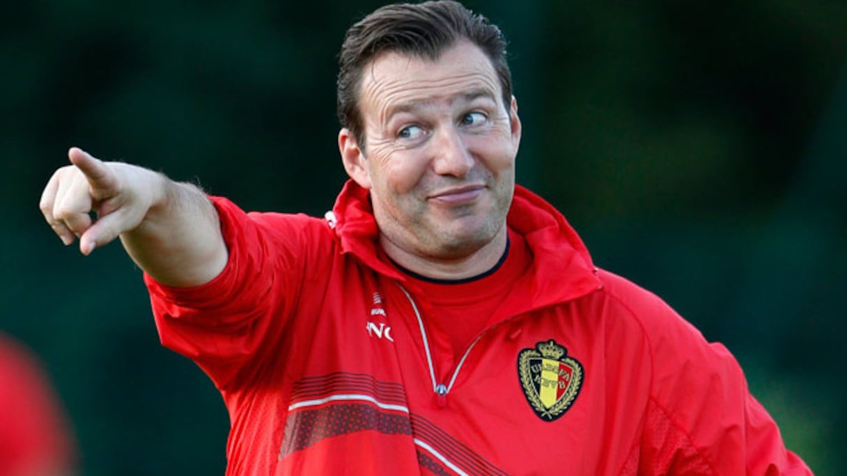 Marc Wilmots, nouvel entraineur du Raja de Casablanca.