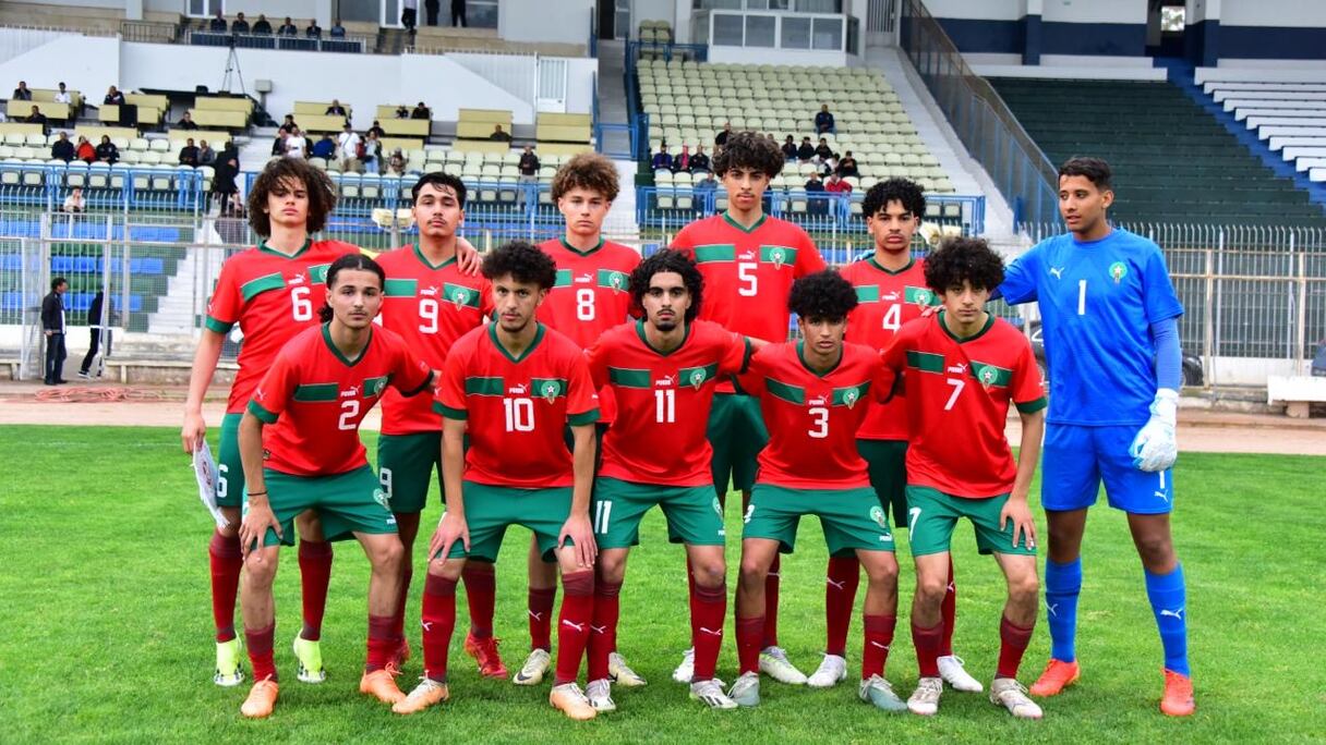 Les Lionceaux de l’Atlas U17.