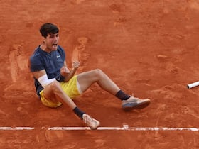 Carlos Alcaraz a remporté le tournoi de Roland-Garros, le dimanche 9 juin 2024.