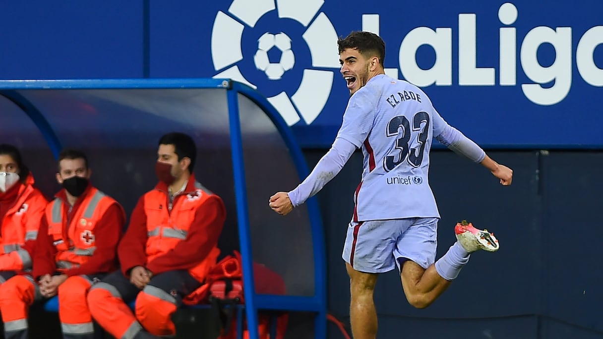 Abde Ezzalzouli, ailier du FC Barcelone.