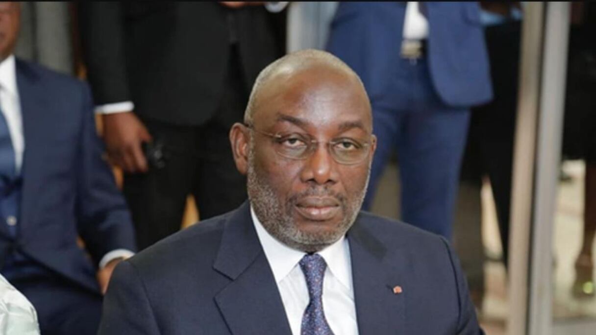 Augustin Sidy Diallo, président de la fédération ivoirienne de football.