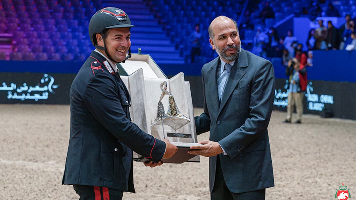 Emanuele Gaudiano remporte le Grand Prix de Sa Majesté Le Roi Mohammed VI