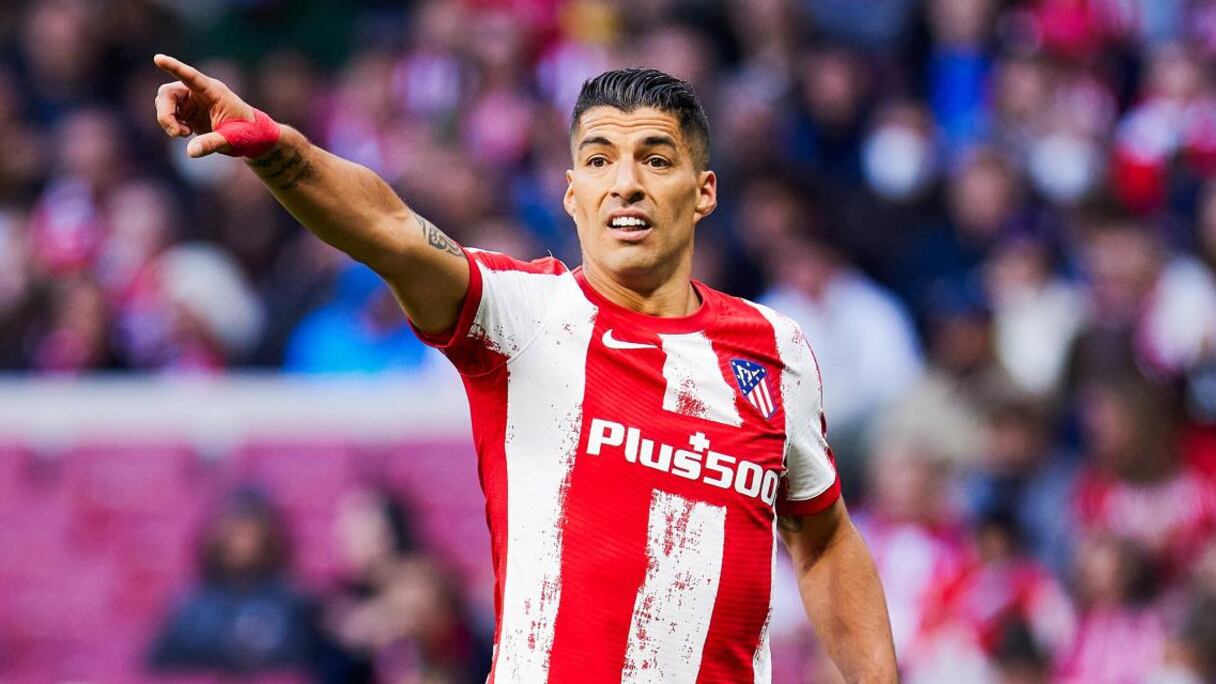 Luis Suarez avec l'Atlético Madrid.