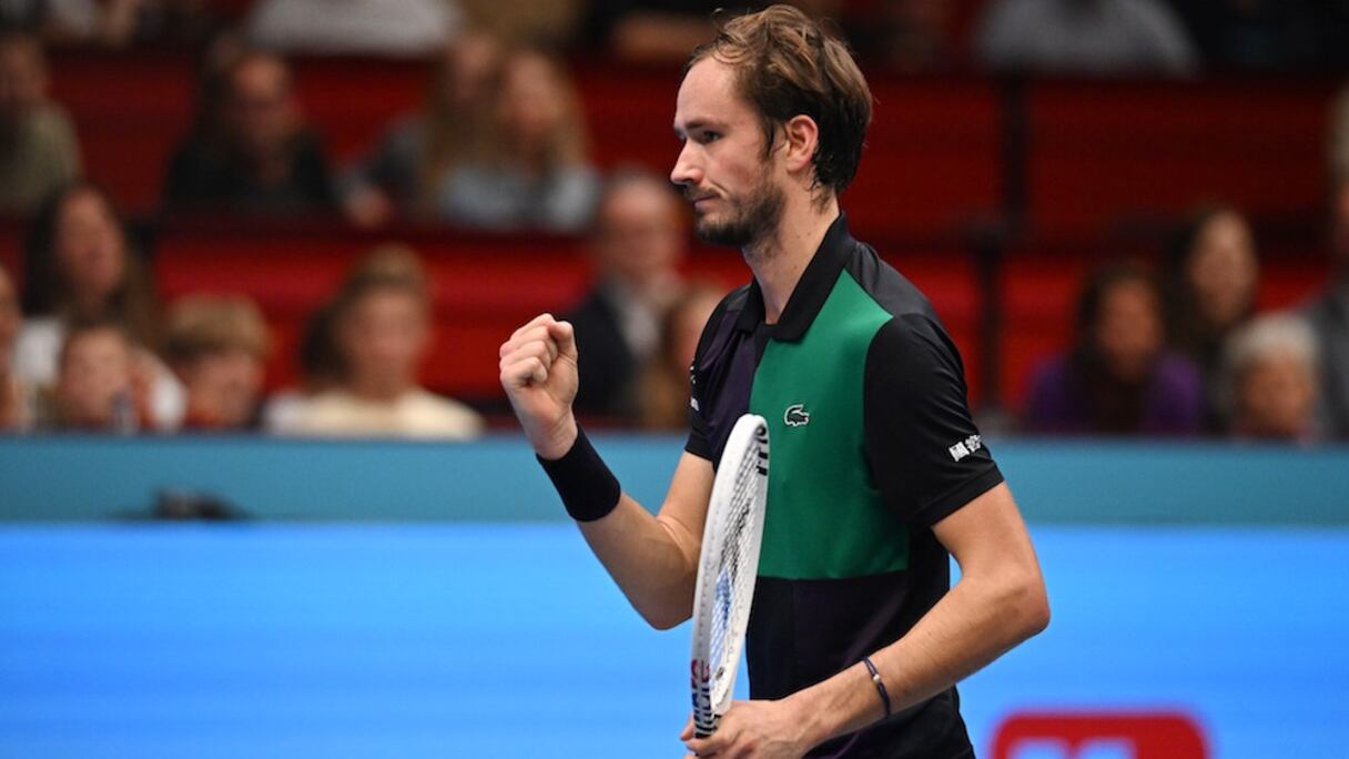 Daniil Medvedev, tennisman russe.