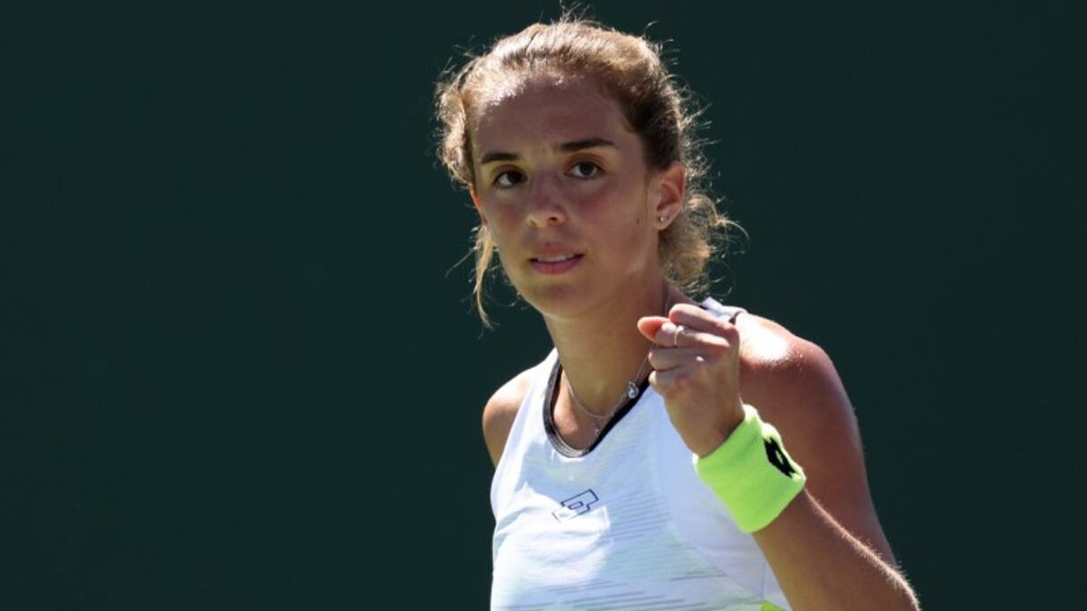 L'Italienne Lucia Bronzetti.