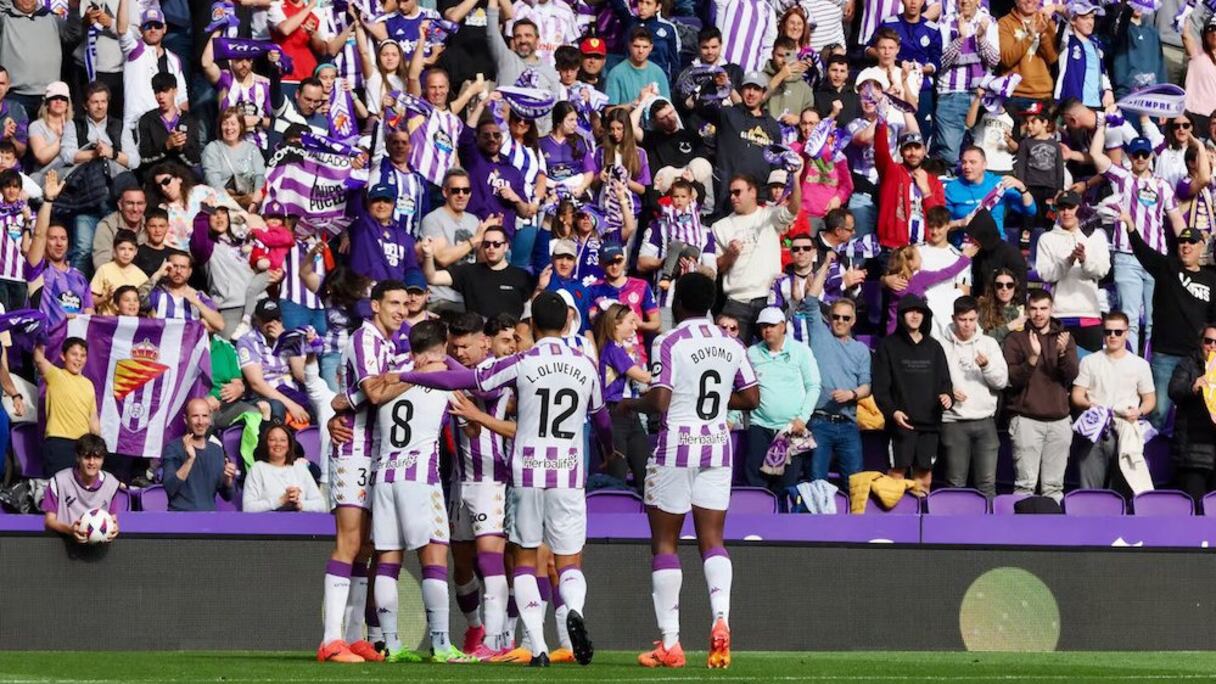 Le Real Valladolid.