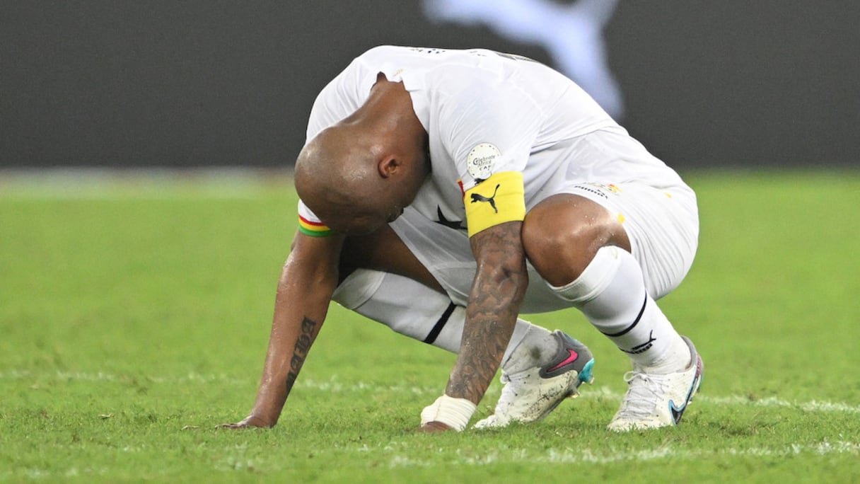 Andre Ayew, capitaine du Ghana.