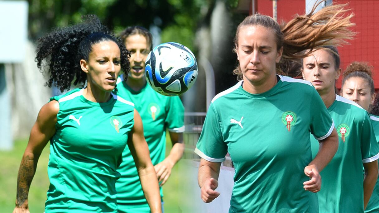 Lionnes de l'Atlas à l'entrainement