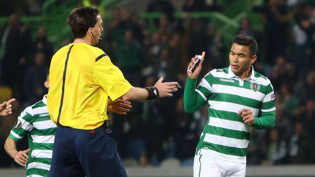 Teofilo Gutierrez, joueur du Sporting Portugal.