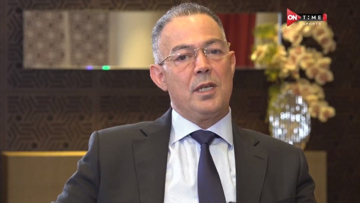 Fouzi Lekjaa, président de la FRMF.